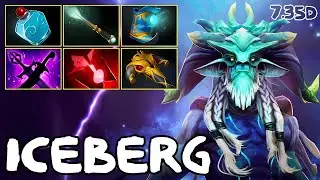 Iceberg | Leshrac | 7.35d | Immortal Dota 2 Pro Plays