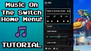 Play Music On Switch Home Menu | sys-tune TUTORIAL