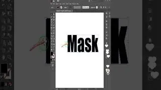 Mask text in Illustrator