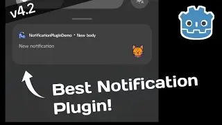 Implement Notifications in Godot with this plugin✅