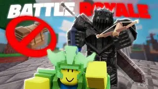 Dominating *BATTLE ROYALE* lobbies with no armor! (Roblox Bedwars)