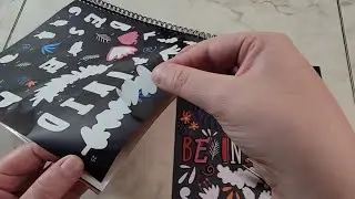 ASMR ~ Stickers, Thick Paper Sounds with Whispers