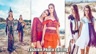 Outdoor Fashion Photography Photo Edit Colour Grading In Photoshop Tutorial