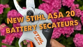 New Stihl ASA 20 cordless pruners #stihl #shorts #pruning
