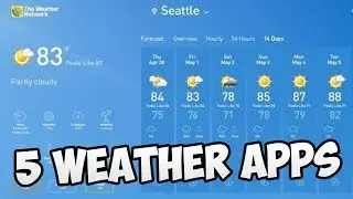 Top 5 Weather Apps for Windows 10 in 2024