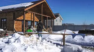 УРА мы продали дачу! Теперь закончим! Купил новый ламинат, старый оказался г.. Строительные истории.