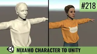 #218 Importing a Mixamo Character (Part1) - Unity LWRP