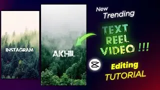 Trending Urban Jungle Name Reels Editing Tutorial | New Capcut Template | JUST ONE CLICK