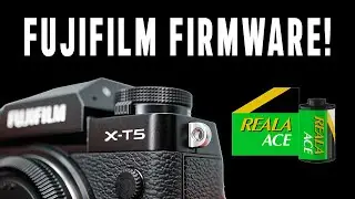 Fujifilm Firmware Update - REALA ACE! Autofocus Fixes!