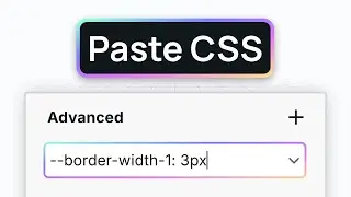 Pasting CSS now possible in Webstudio!