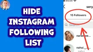 How To Hide Following List On Instagram(2023)