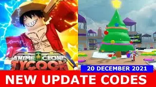 NEW UPDATE CODES [ONE PIECE] ALL CODES! Anime Clone Tycoon ROBLOX | December 20, 2021