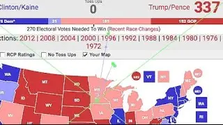 Still Report #1197 Donald Trump Has a Wide Open Path to Victory over Hillary -Electoral College!