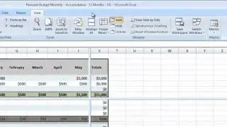 Excel 2007 - Removing a Split Window