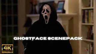 Ghostface Scenepack | Scream 4 (4k)