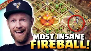 Double OVERGROWTH sets up most INSANE FIREBALL ever! Clash of Clans