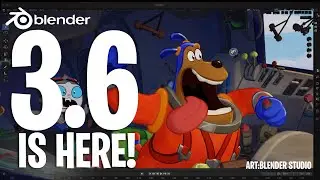 Blender 3.6 Is Finally Here - With Hidden Updates & Features!