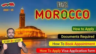 Morocco Tourist 2024 🇲🇦 | How to Apply Morocco visa online | Morocco E visa | Documents & fee