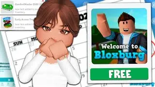 💵BLOXBURG Became *FREE*!⭐