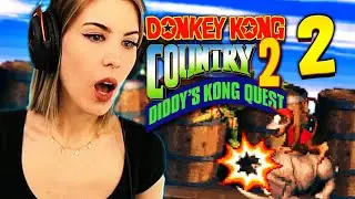 The music in this is Amazing! - Donkey Kong Country 2 FIRST TIME - part 2 longplay