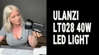 NEW Ulanzi LT028 40 W Portable Video Light. Portable and powerful.