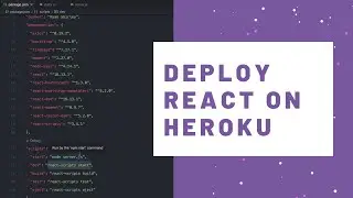 How to deploy a React App on Heroku 2020 | FREE