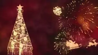 Красивый новогодний футаж для видеомонтажа