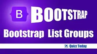 Bootstrap 5 List Groups