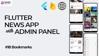 Flutter News App | Bookmarks | Flutter News App with Admin Panel Firebase | Flutter News App UI