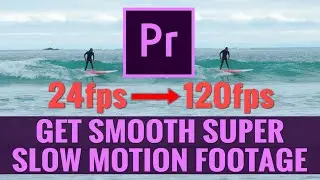 How To Get SMOOTH SLOW MOTION In Premiere Pro CC FAST (No Plugins)