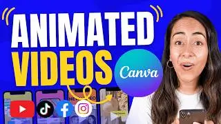 Making Short Videos with Animations in Canva | The EASY WAY