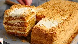 Торт "Медовик" за 30 МИНУТ Без Лишних Заморочек | Honey Cake Recipe