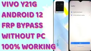 VIVO Y21G | ANDROID 12 | FRP BYPASS|WITHOUT PC 100% WORKING | #vivoy21gfrpbypass #vivo #hdsolution