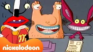 Back To School with MONSTERS! 😈 | Aaahh!!! Real Monsters | @Nicktoons