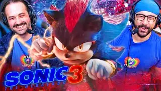 SONIC THE HEDGEHOG 3 TRAILER REACTION!! Shadow | Knuckles | Jim Carrey | Keanu Reeves