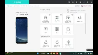 Samsung Galaxy S8+ (SM-G955F) Unlocked Done Without Losing Data By MD-NEXT Forensic 2.0.3
