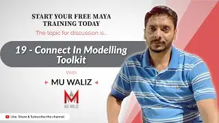 19 Connect In Modelling Toolkit | Exploring Maya's Connect Tool | Mastering The Basic