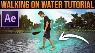 How to WALK ON WATER│After Effects VFX Tutorial