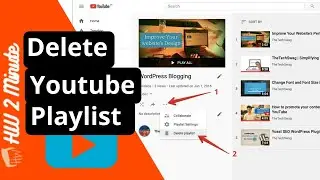 How to delete YouTube playlists 2024 - 5 Minute solution