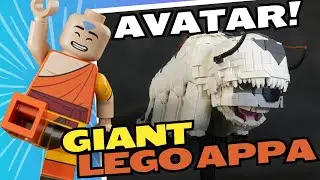 Adorable LEGO APPA from Avatar: The Last Airbender!