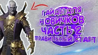 Гайд Правильный старт. Общие советы новичкам Raid Shadow Legends