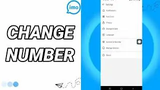 How To Change Phone Number On Imo App