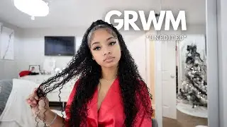 GRWM for Christmas *UNEDITED* | Vlogmas Day 21