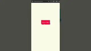 HTML and CSS Button Hover Glitch Effect Animation 