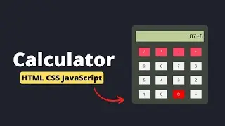 Create Simple Calculator in JavaScript  |  How To Make A Calculator Using HTML CSS And JavaScript