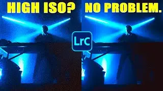 AI DENOISE Lightroom Tutorial (Editing Low Light Concert Photography)