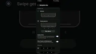 How to Enable Swipe Gestures with Gesture Hints on Samsung