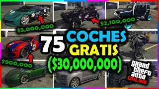 75 VEHICULOS GRATIS que Cualquiera Puede Desbloquear en GTA Online (Ahorra más de $30M)Coches Gratis