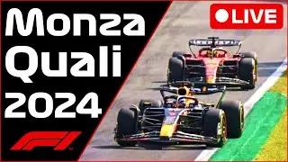 🔴F1 LIVE - Italian/Monza GP QUALI - Commentary + Live Timing