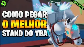 IMPOSSÍVEL!  Como conseguir a MELHOR stand no Your Bizarre Adventure do Roblox! #shorts